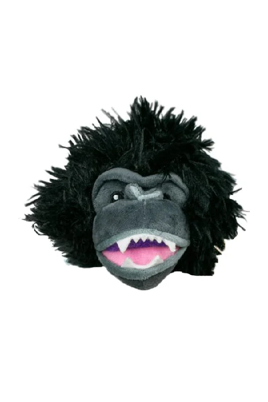 Tall Tails Gorilla Head 2-in-1 Dog Toy