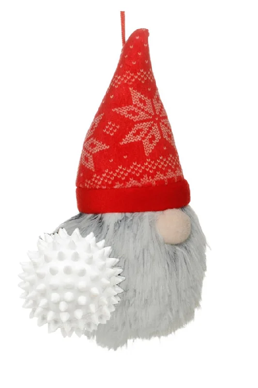 Tall Tails Holiday Gnome 2-in-1 Dog Toy