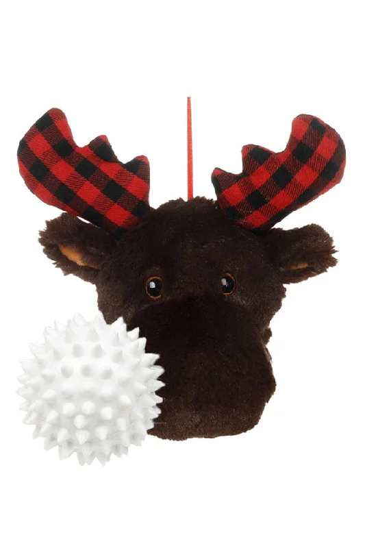 Tall Tails Holiday Moose 2-in-1 Dog Toy