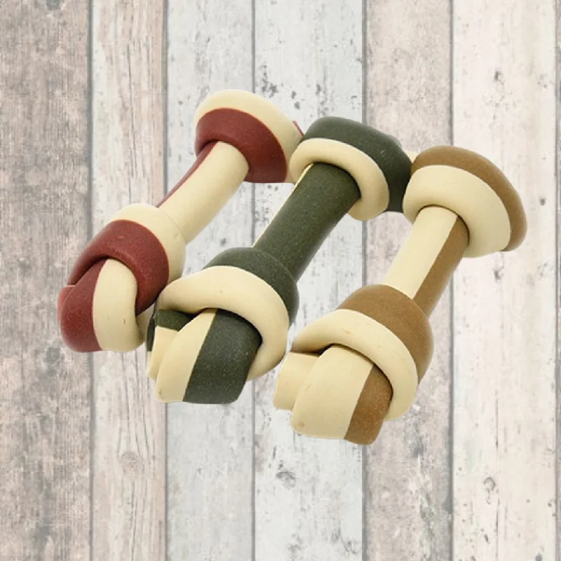 Vegetarian Knotted Bones for Dogs