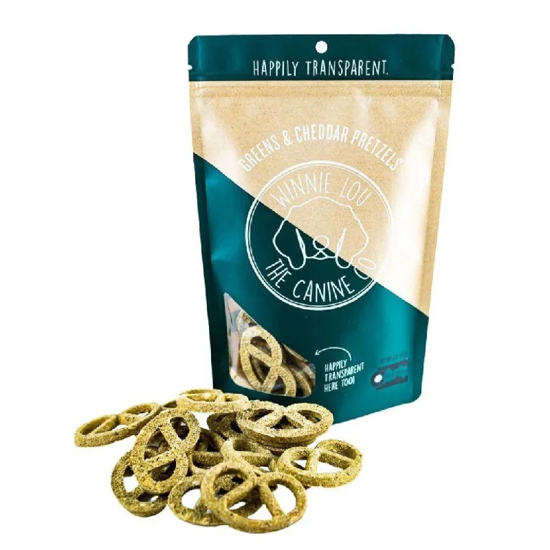 Greens & Cheddar Pretzels - 4oz Bag