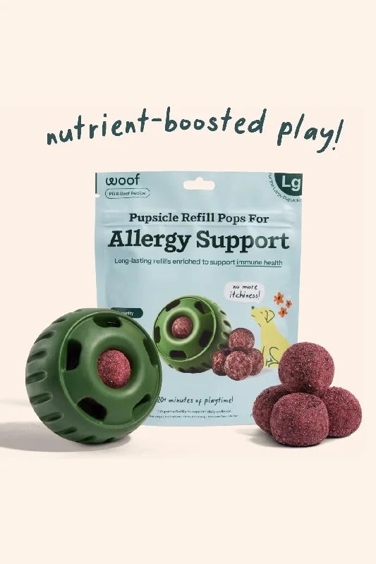 Woof Allergy Support Wellness Refill Pops