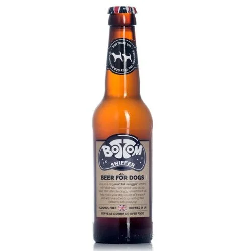 Woof & Brew Bottom Sniffer Dog Beer for Dogs 330ml