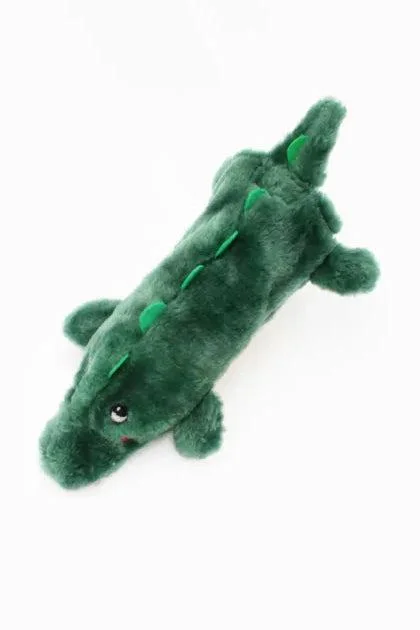 Zippy Paws Crusherz Alligator Dog Toy