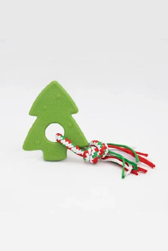 Zippy Paws Tuff Teether Christmas Tree Dog Toy