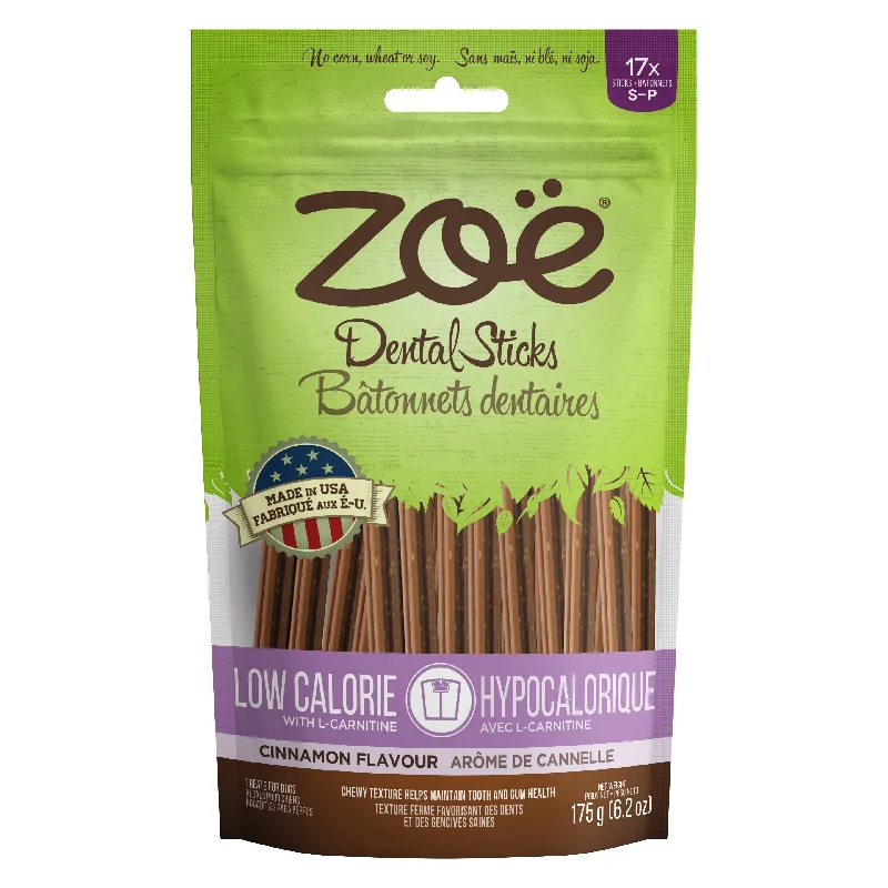 Zoe Low Calorie Dental Sticks - Cinnamon Flavor