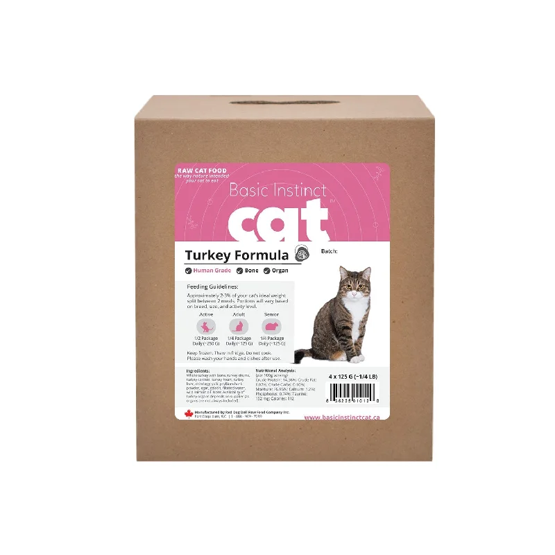 3P Naturals - Basic Instincts™ Turkey Grade-A Bone-In (Single 500g)