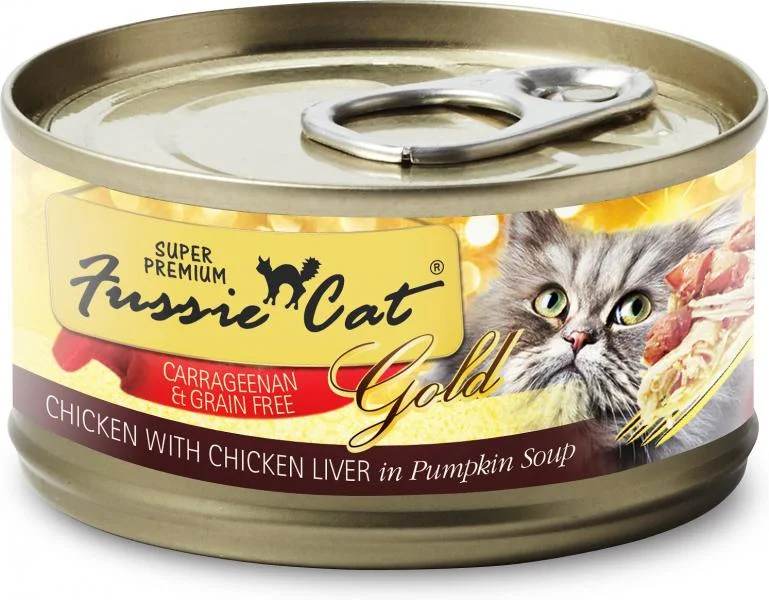 Fussie Cat Chicken w/ Chicken Liver 2.82 oz.