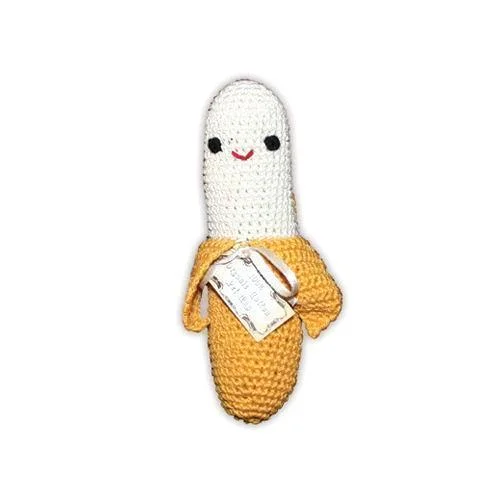 Chiquito Banana Organic Cotton Dog Toy