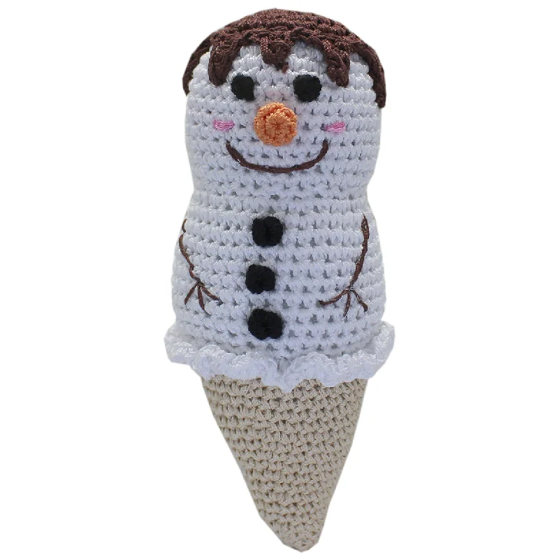 Flake The Snowcone Organic Cotton Dog Toy