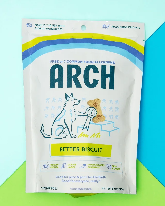 Better Biscuit Crunchy Cricket Dog Treats (FINAL SALE)