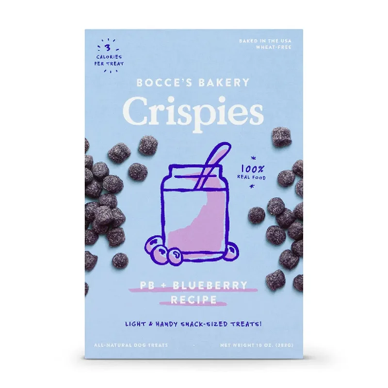 Bocce's Bakery PB + Blueberry 10oz Crispies Dog Treats