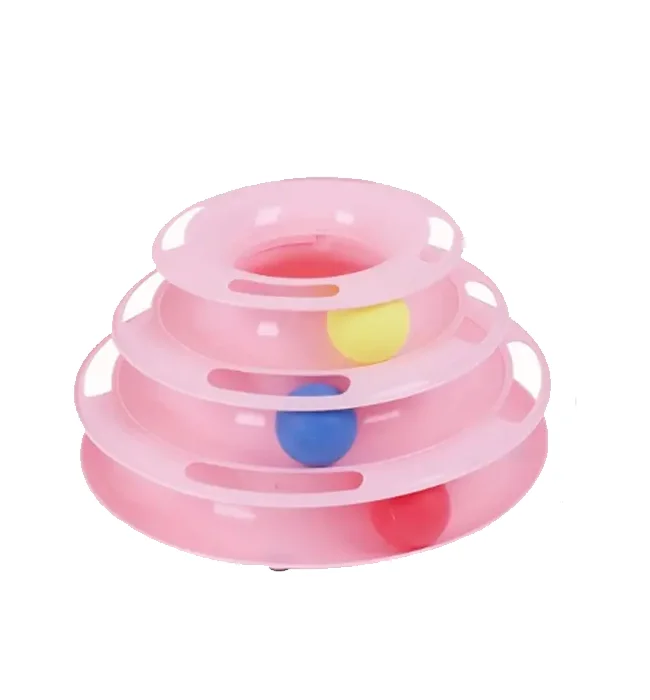 Cat 3 tier Interactive Roller Toy Success