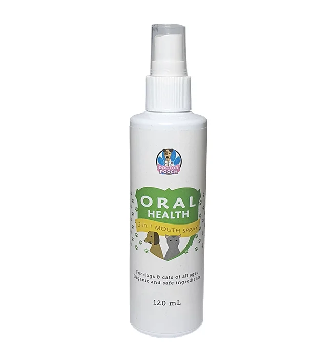 Doctor Pooch Oral Health Breath Freshener Spray 120ml