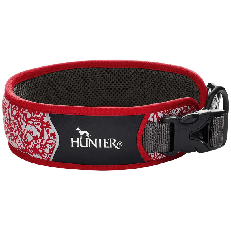 Hunter Divo Reflect Collar for Dogs (Red)