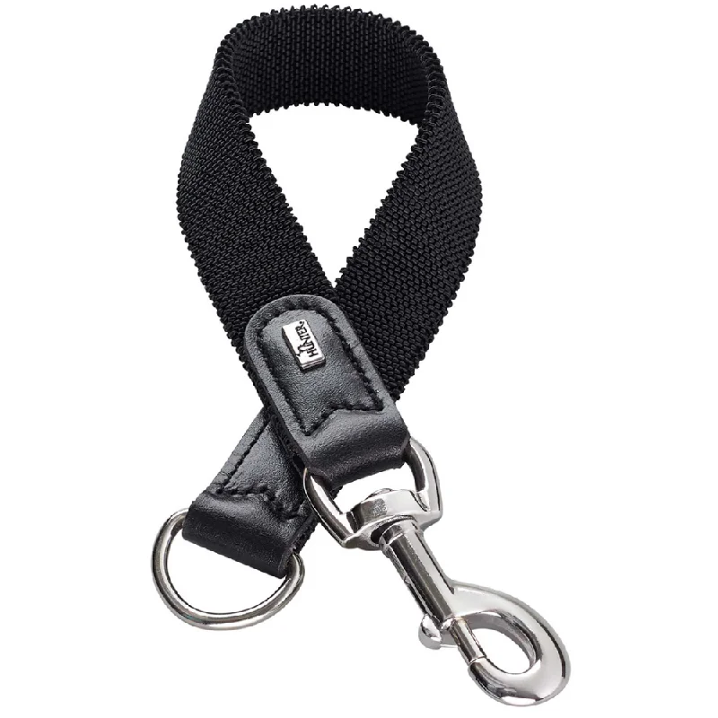 Hunter Tug Absorber Leash for Dogs (Black)