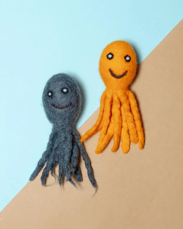 Octopus Wool Cat Toy (2-Pack)