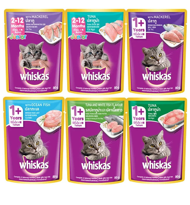 Whiskas Pouch Wet Food 80g