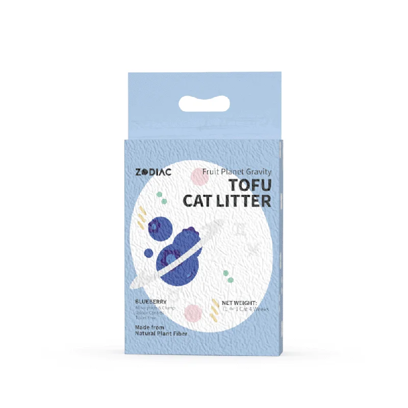 ZODIAC Fruity Tofu Blueberry Cat Litter 2.5kg