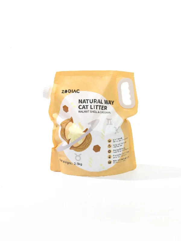 ZODIAC Natural Way Walnut Shell & Cassava Cat Litter